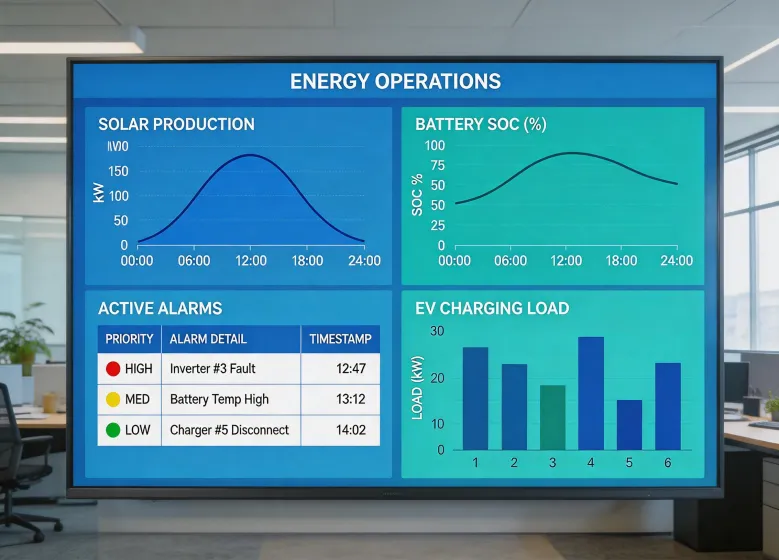 Energy monitoring dashboard